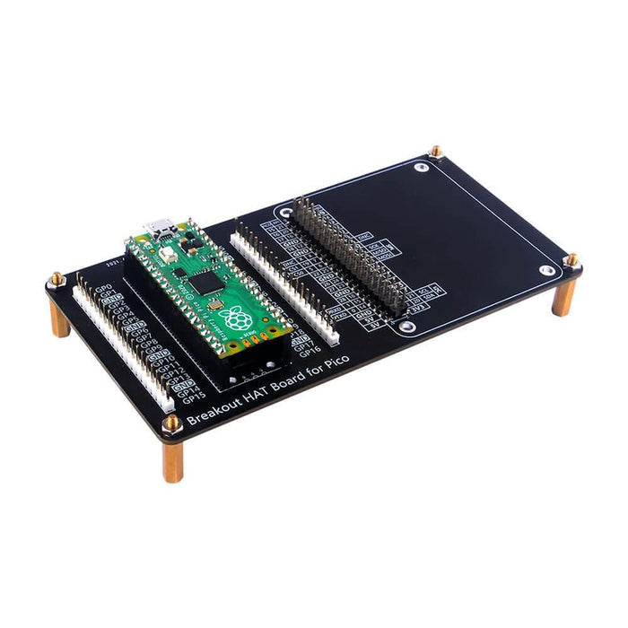 HAT Breakout Board For Raspberry Pi Pico by 52Pi - The Pi Hut