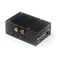 HiFiBerry DAC+/ADC Raspberry Pi 4 Steel Case V2 - Black [Discontinued] by HiFiBerry - The Pi Hut