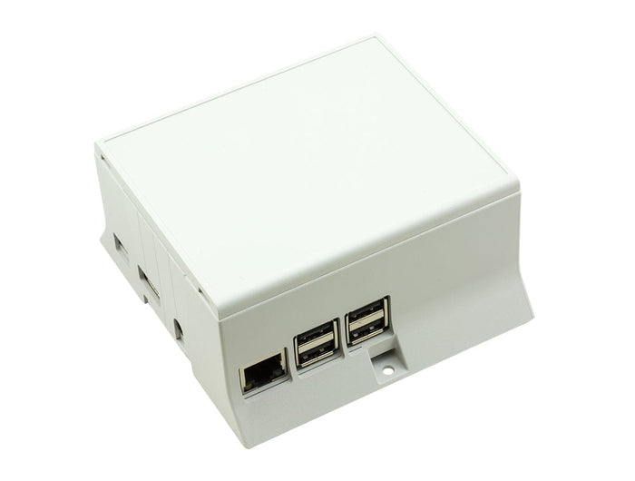 Hitaltech - Raspberry Pi 3 DIN Rail Case (6M PLC Modulbox) [Discontinued] by Hitaltech - The Pi Hut