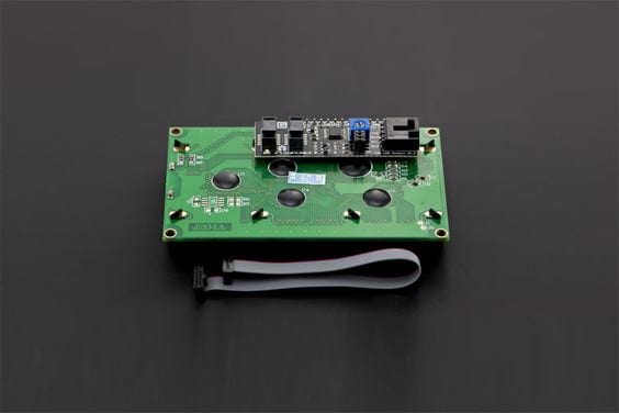 I2C 20x4 Arduino LCD Display Module by DFRobot - The Pi Hut