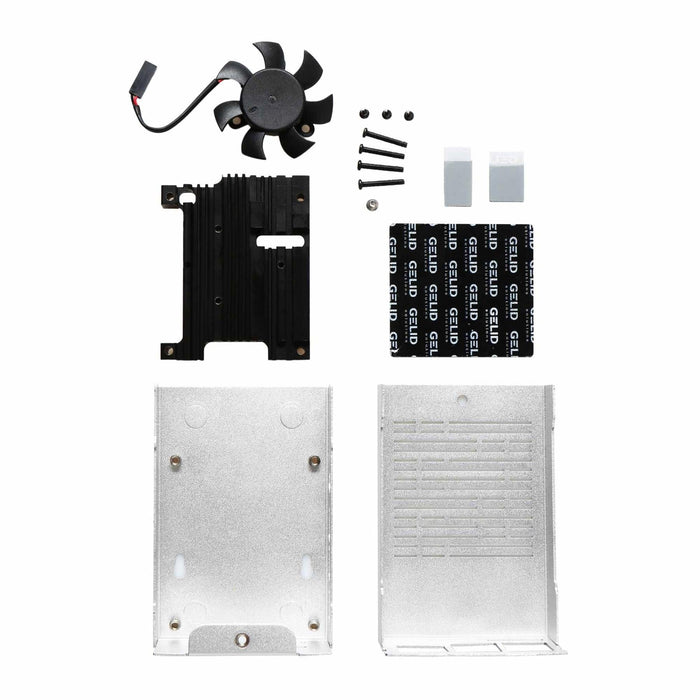 IceBerry All-in-One Cooling Case for Raspberry Pi 4 [Discontinued] by Gelid Solutions - The Pi Hut