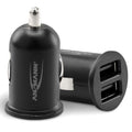 In Car Dual-USB Charger (5V 2.4A) [Discontinued] by ANSMANN - The Pi Hut
