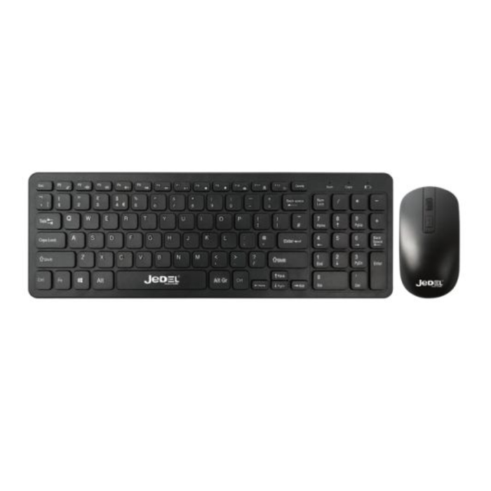 Jedel WS990 Wireless Multimedia Keyboard & Optical Mouse Desktop Kit