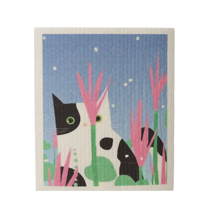 Jungle Cat Swedish Dish Cloth 3-Pack