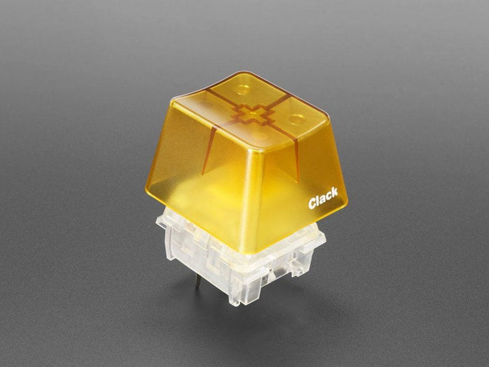 Kailh Big Mechanical Key Switch - Linear Dark Yellow - 1 Piece by The Pi Hut - The Pi Hut