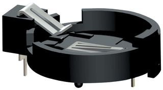 KEYSTONE 1027 BATTERY HOLDER, 23MM COIN CELL, THD (10 pieces)