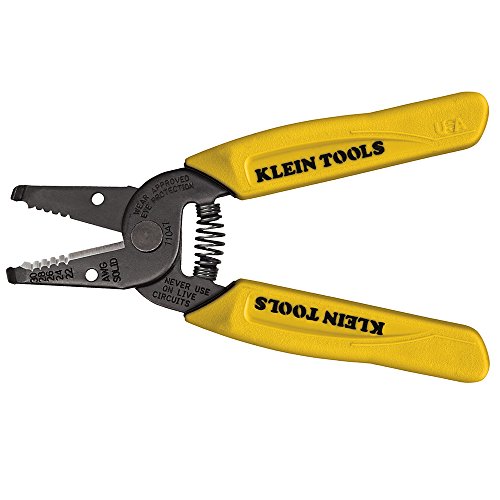 Klein Tools 11045 Wire Stripper/Cutter, Yellow 10 - 18 AWG Solid Wire