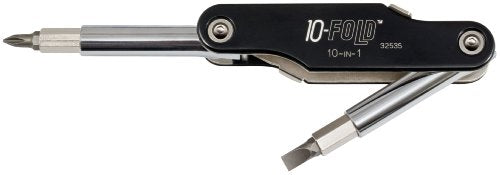 Klein Tools 32535 10-in-1 10 Fold Screwdriver / Nut Driver