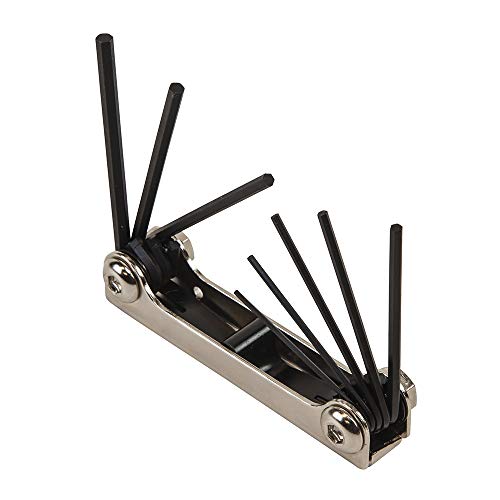 Klein Tools 70580 Six-Key Metric Folding Hex-Key Set