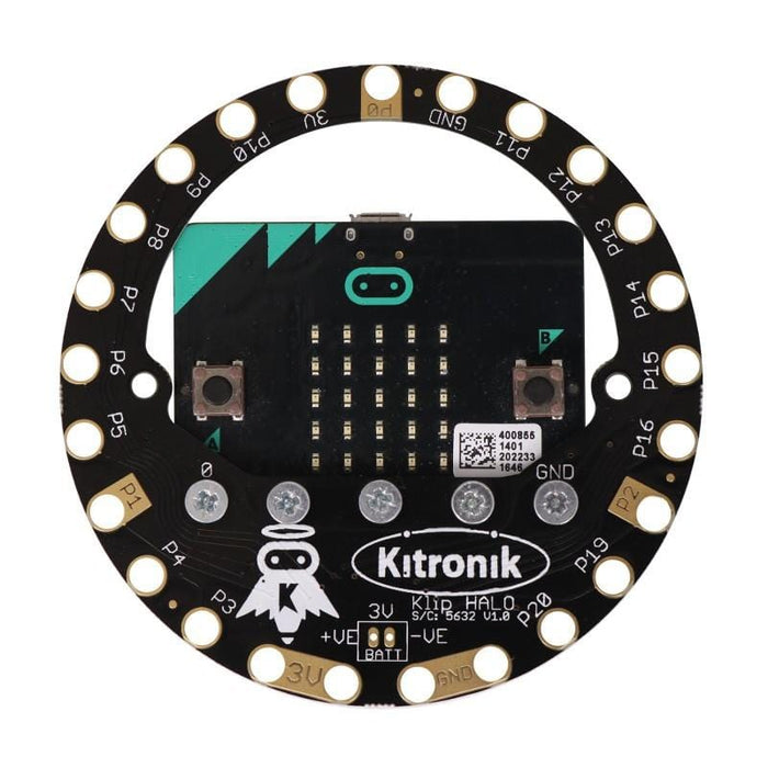Klip Halo V1.0 for the micro:bit [Discontinued] by Kitronik - The Pi Hut