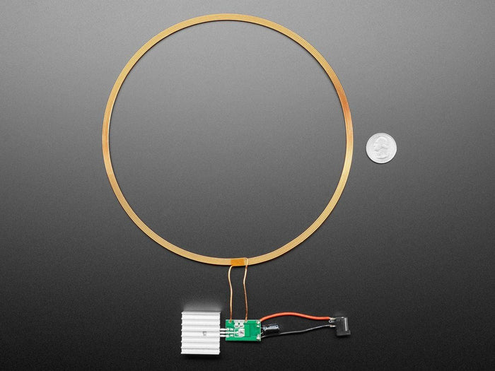 Large Inductive Coil and 10 Wireless LED Kit  - 24V by The Pi Hut - The Pi Hut