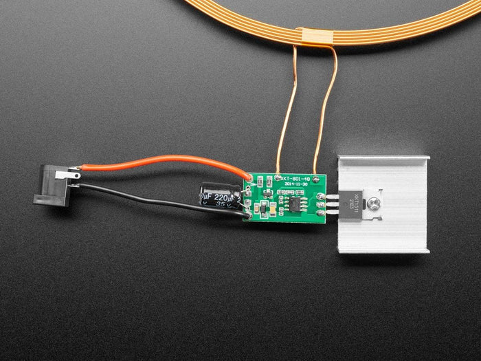 Large Inductive Coil and 10 Wireless LED Kit  - 24V by The Pi Hut - The Pi Hut