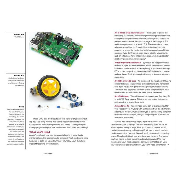Learn Robotics with Raspberry Pi by No Starch Press - The Pi Hut