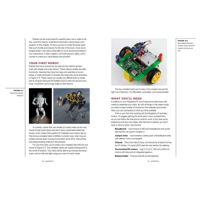 Learn Robotics with Raspberry Pi by No Starch Press - The Pi Hut