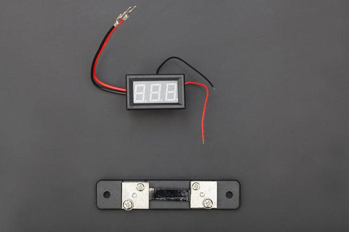 LED Current Meter 50A (Green) [Discontinued] by DFRobot - The Pi Hut