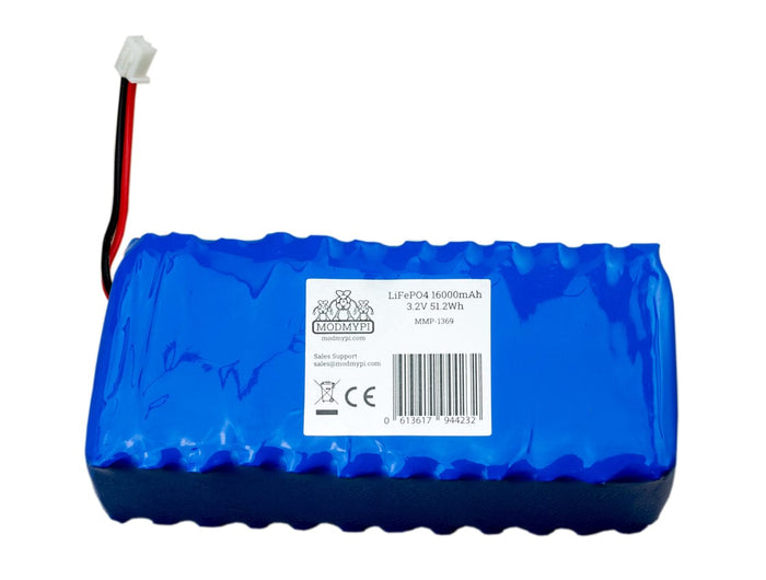LiFePO4 Battery 16000mAh 3.2V [Discontinued] by ModMyPi - The Pi Hut