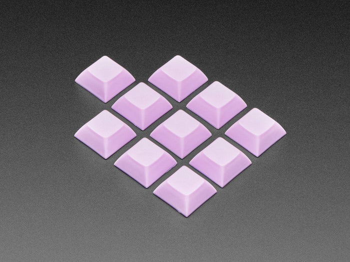 Light Purple DSA Keycaps for MX Compatible Switches - 10 pack [Discontinued] by The Pi Hut - The Pi Hut