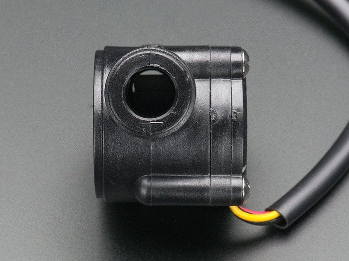 Liquid Flow Meter -  Plastic 1/2" NPS Threaded [Discontinued] by The Pi Hut - The Pi Hut