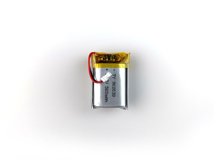 Lithium Ion Polymer LiPo Battery - 3.7V 500mAh [Discontinued] by ModMyPi - The Pi Hut