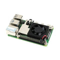 Low-Profile Cooling Fan & Bracket for Raspberry Pi 4 by Waveshare - The Pi Hut