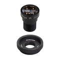 M12 Lens - 20-Degree Telephoto with Raspberry Pi HQ Camera Adapter by Arducam - The Pi Hut