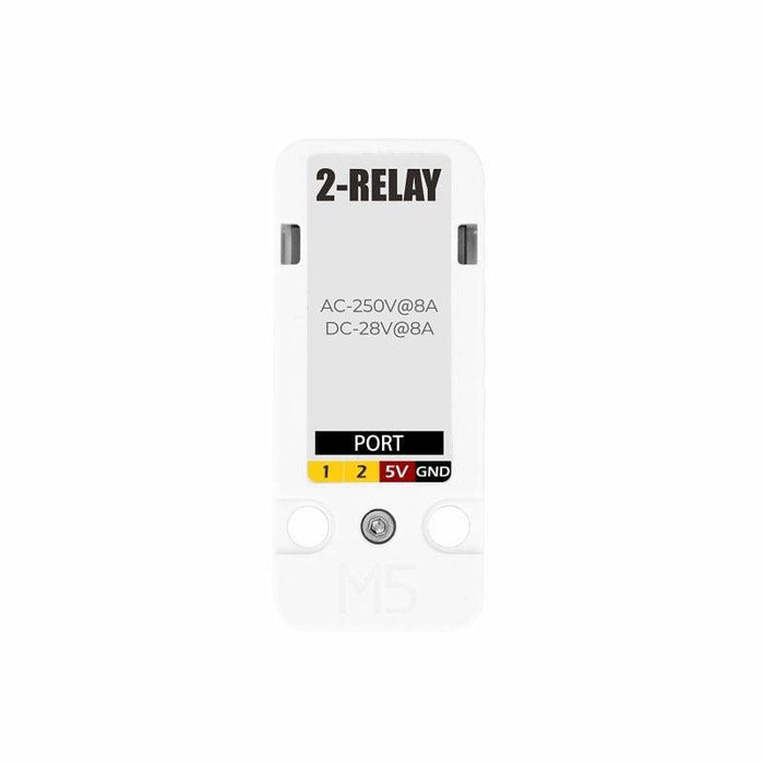 M5Stack 2-Channel SPST Relay Unit by M5Stack - The Pi Hut