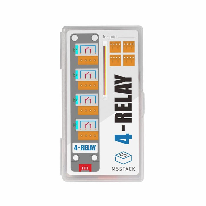 M5Stack 4-Relay Unit by M5Stack - The Pi Hut