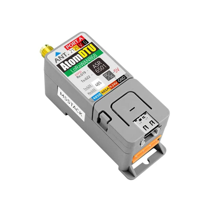 M5Stack Atom DTU LoRaWAN Kit 868MHz (ASR6501) [Discontinued] by M5Stack - The Pi Hut