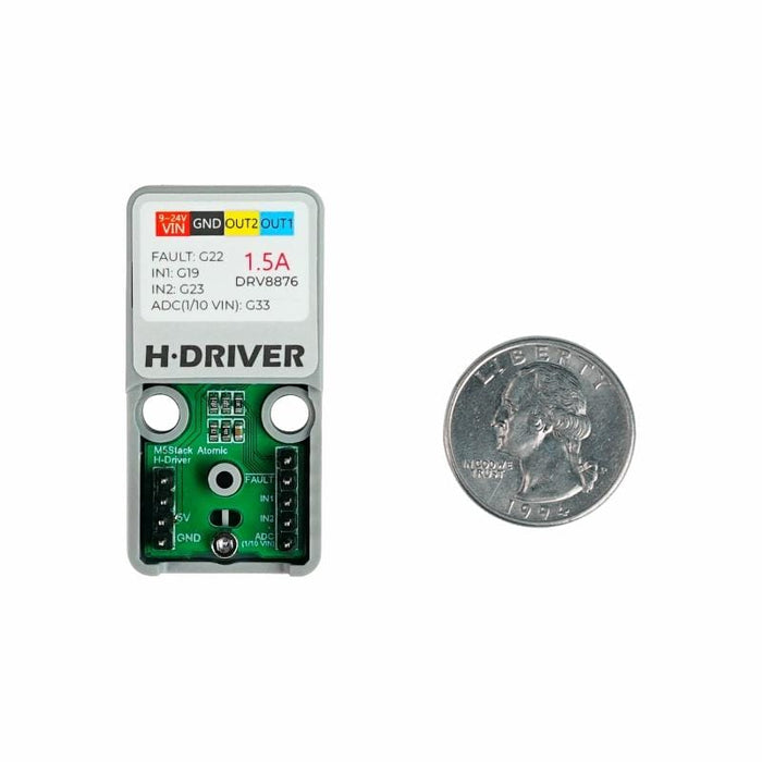 M5Stack ATOM H-Bridge Driver Kit (DRV8876) by M5Stack - The Pi Hut