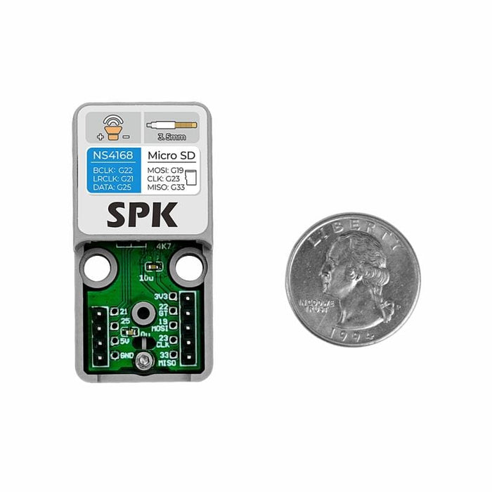 M5Stack ATOM Speaker Kit (NS4168) [Discontinued] by M5Stack - The Pi Hut