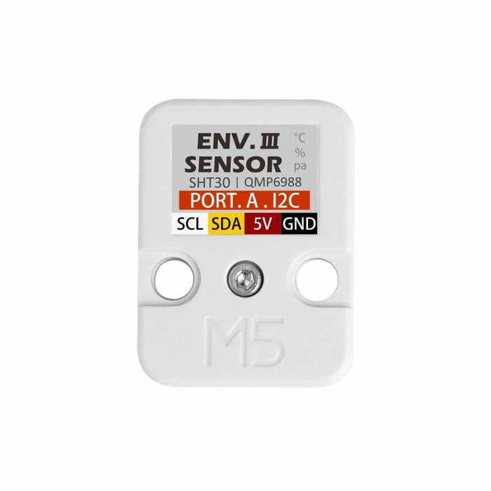 M5Stack ENV III Unit with Temperature Humidity Air Pressure Sensor (SHT30+QMP6988) by M5Stack - The Pi Hut