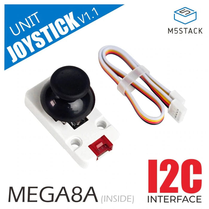 M5Stack I2C Joystick Unit V1.1 (MEGA8A) [Discontinued] by M5Stack - The Pi Hut