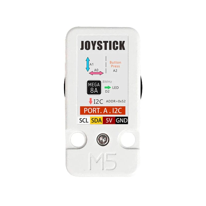 M5Stack I2C Joystick Unit V1.1 (MEGA8A) [Discontinued] by M5Stack - The Pi Hut