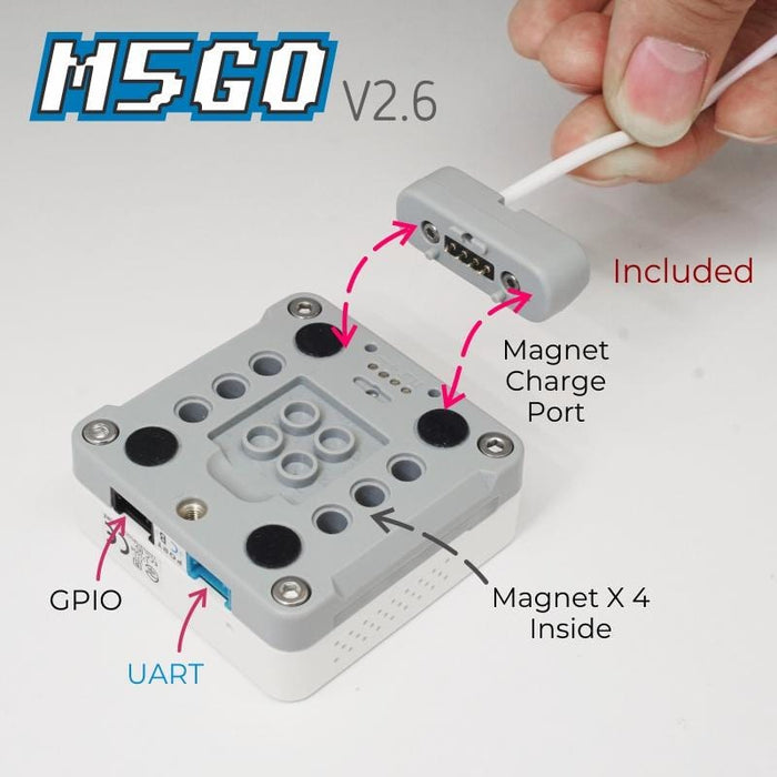 M5Stack M5GO IoT Starter Kit V2.6 [Discontinued] by M5Stack - The Pi Hut