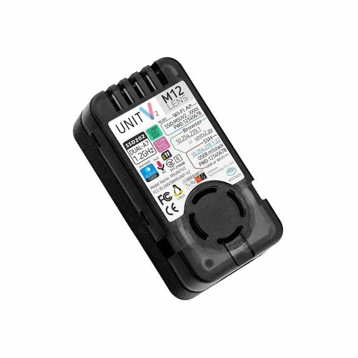 M5Stack UnitV2 M12 Version with Cameras by M5Stack - The Pi Hut