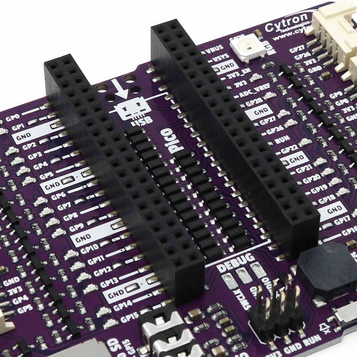 Maker Pi Pico Base (without Pico) by Cytron - The Pi Hut