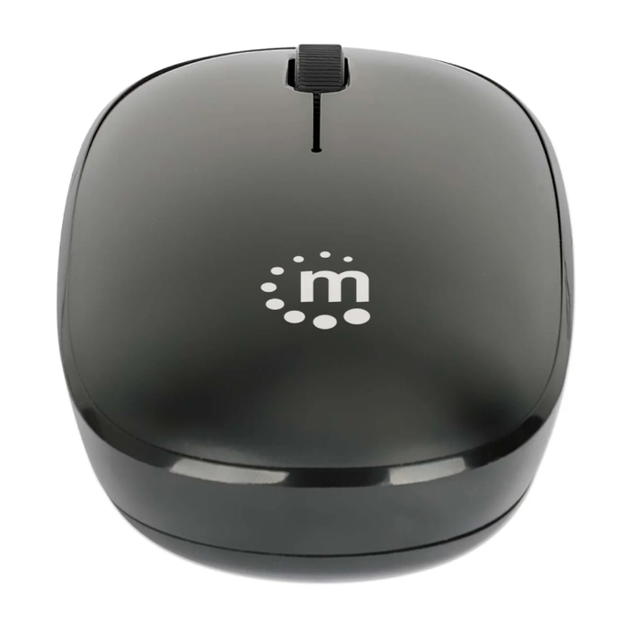 Manhattan MW3050 Wireless Optical Mouse, Black, 1200dpi, 2.4Ghz (up to 10m), USB