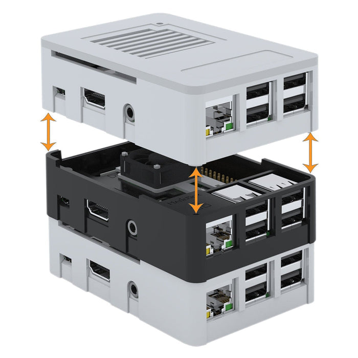 MaticBox 3 Case for Raspberry Pi 3/3B+ [Discontinued] by LeapMatic - The Pi Hut