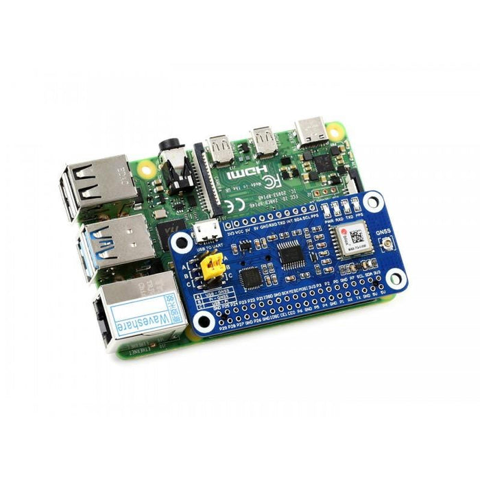 MAX-7Q GNSS HAT for Raspberry Pi [Discontinued] by Waveshare - The Pi Hut