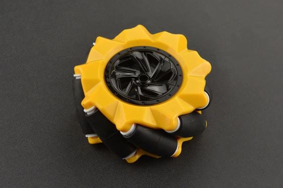 Mecanum Wheel (80mm) - Left [discontinued] by The Pi Hut - The Pi Hut