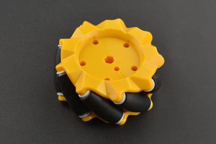 Mecanum Wheel (80mm) - Right [discontinued] by The Pi Hut - The Pi Hut