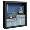 Mega Man 7: Dr Wily Pixel Frame (9x9") [Discontinued] by Pixel Frames - The Pi Hut