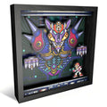 Mega Man Boss Fight Pixel Frame (9x9") [Discontinued] by Pixel Frames - The Pi Hut