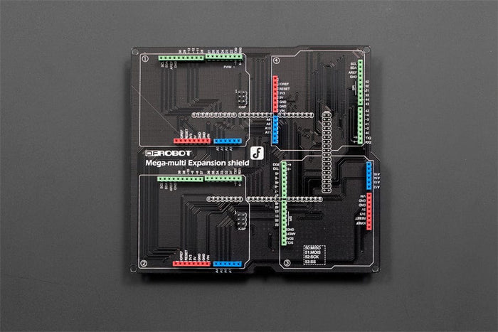 Mega Multi IO Shield for Arduino Mega / DUE by DFRobot - The Pi Hut