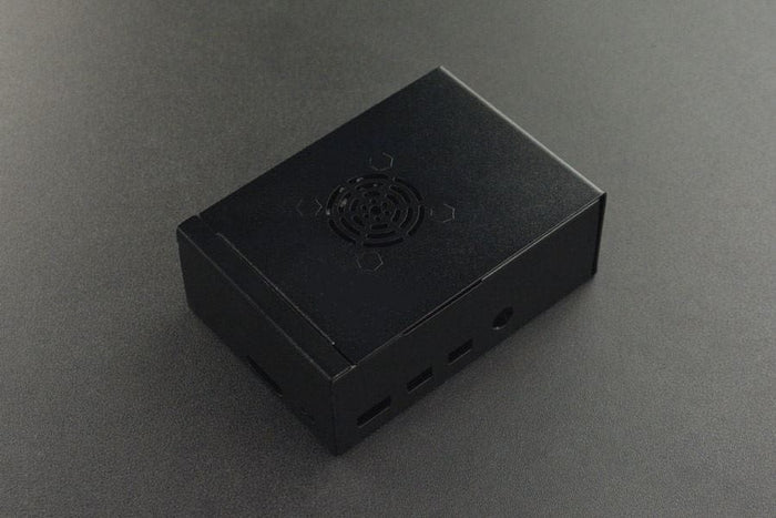 Metal Case with Heatsink & Fan for Raspberry Pi 4 Model B [Discontinued] by DFRobot - The Pi Hut