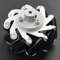 Metal Mecanum Wheel with Motor Shaft Coupling (65mm) - Left by DFRobot - The Pi Hut