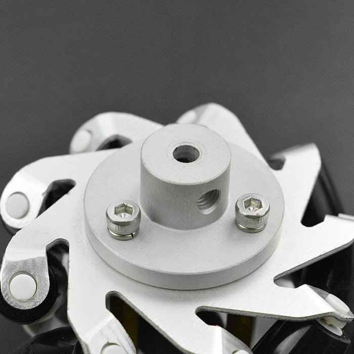 Metal Mecanum Wheel with Motor Shaft Coupling (65mm) - Left by DFRobot - The Pi Hut
