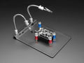 Metal Rework Station Stand with Two Clips and Four PCB Holders by The Pi Hut - The Pi Hut