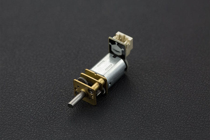Micro Metal Gear Motor with Connector (50:1) by DFRobot - The Pi Hut