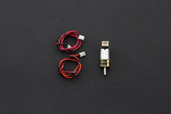 Micro Metal Gear Motor with Connector (50:1) by DFRobot - The Pi Hut